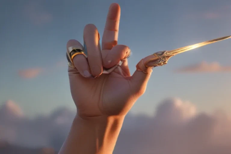 pointing at you