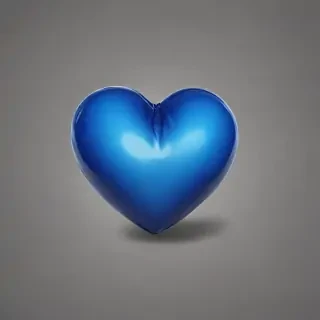 blue heart png