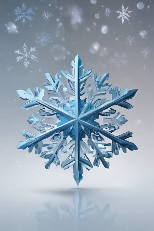 snowflake clipart free