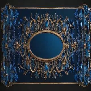 blue border png