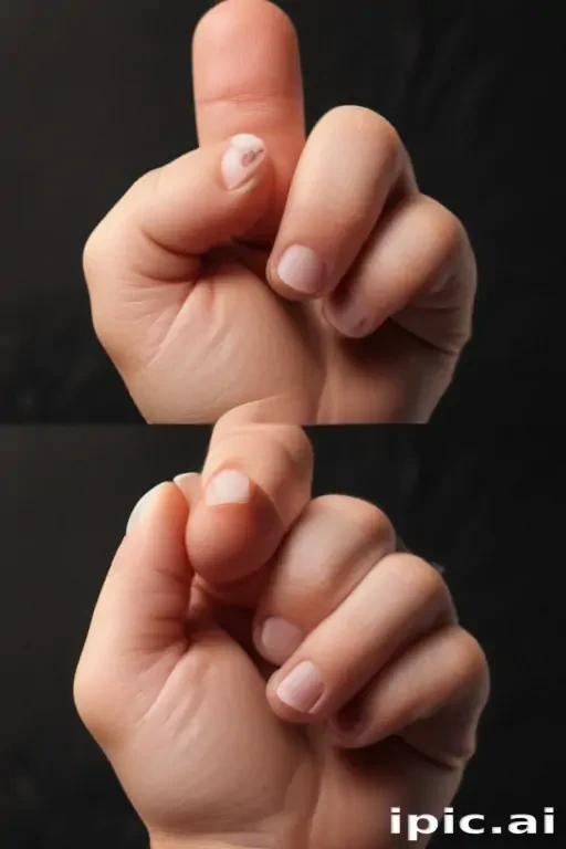 finger pointing png