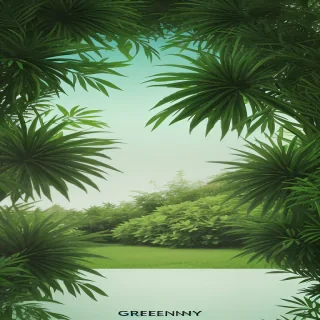 greenery background aesthetic