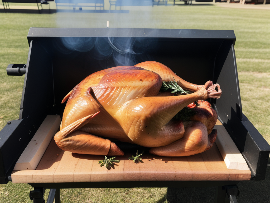 what wood to smoke turkey