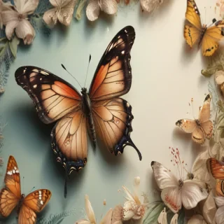 buterfly drawings