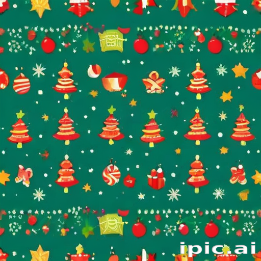 christmas pattern background