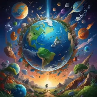 cartoon picture planet earth