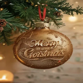 merry christmas png transparent