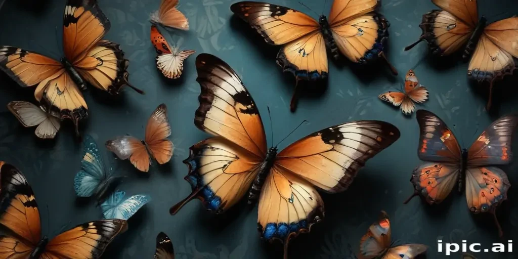 butterfly wall paper