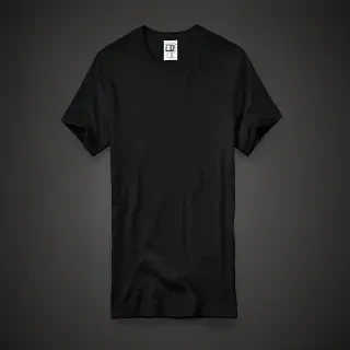 high resolution black t shirt template