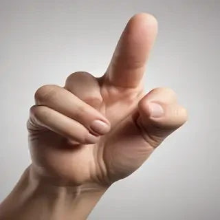 finger pointing at you png