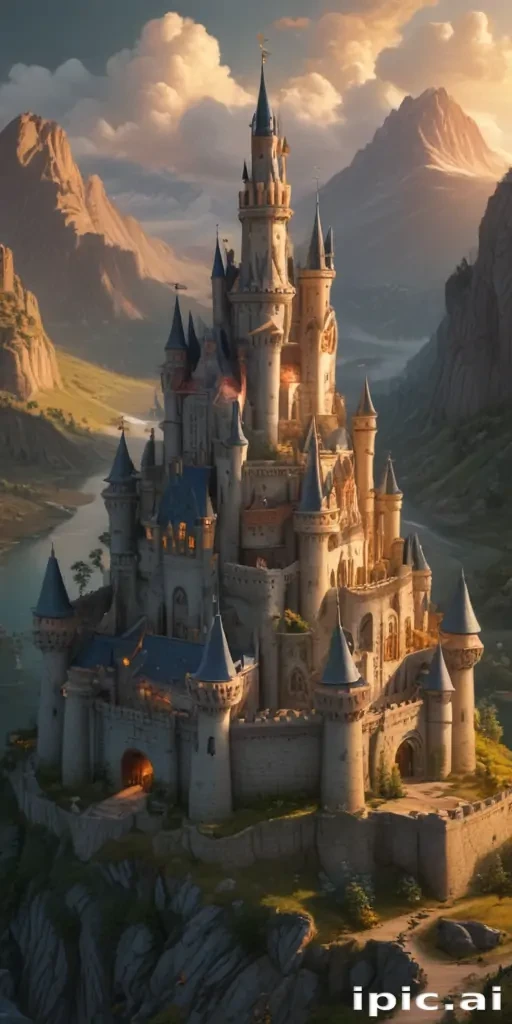 cartoon castle