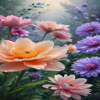 floral computer background
