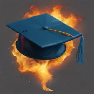 graduation cap transparent background