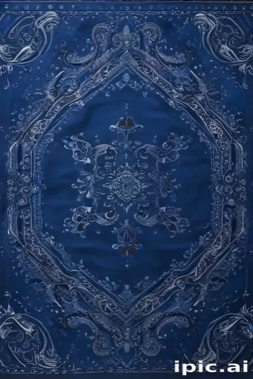 blue bandana background