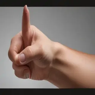finger point png
