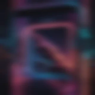 lock screen neon wallpaper iphone