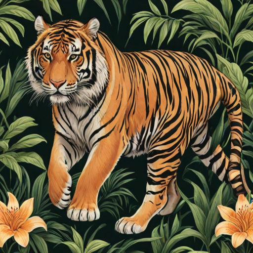 tiger illustration