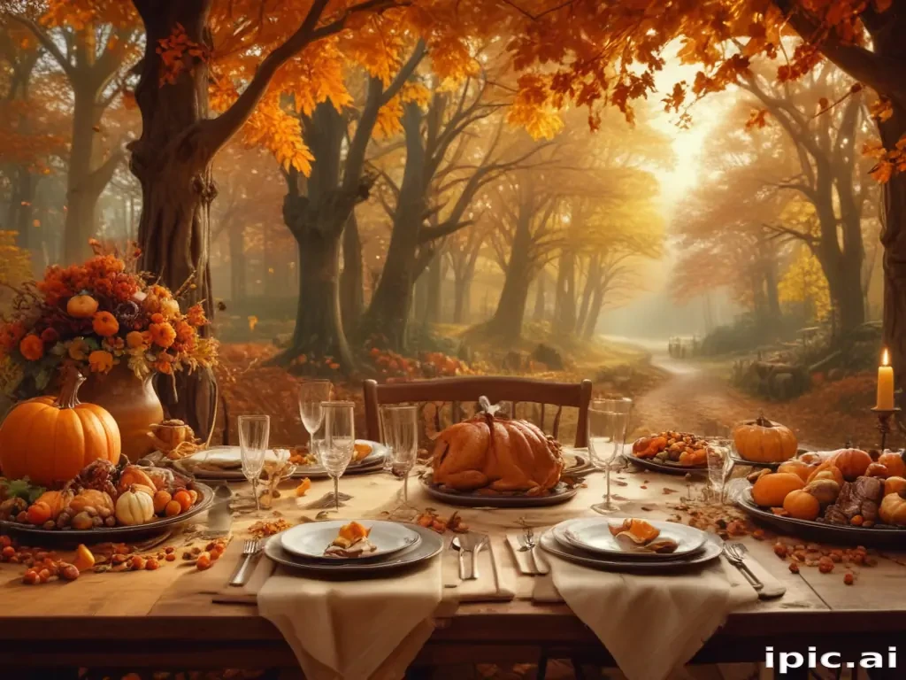 thanksgiving background aesthetic