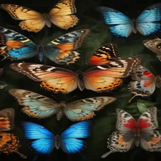 aesthetic butterflies
