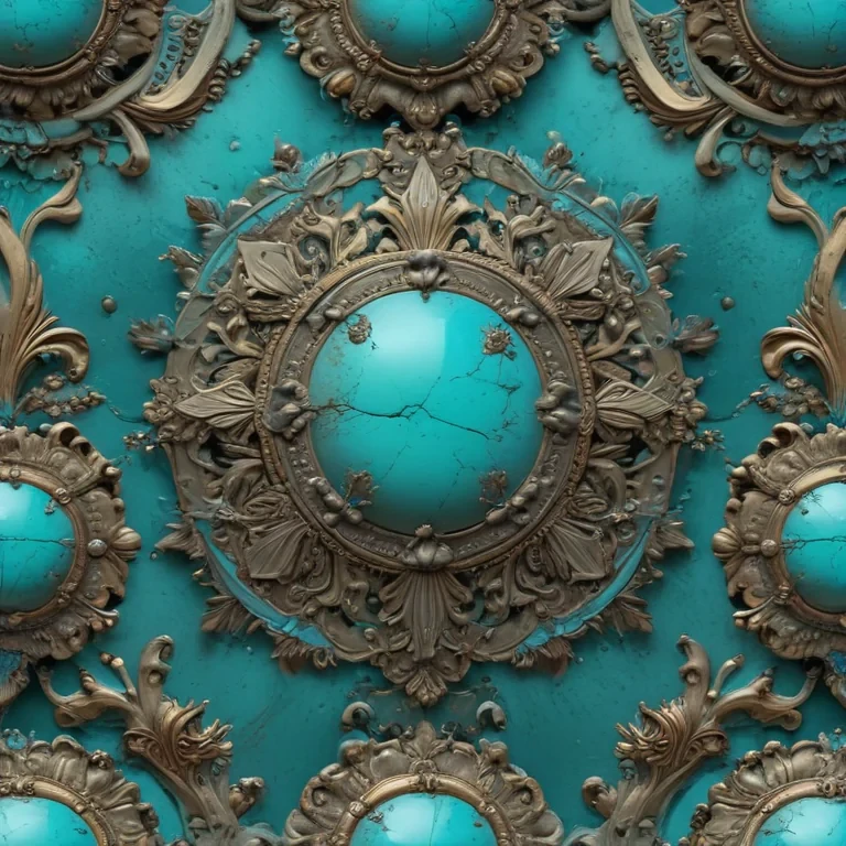turquoise background