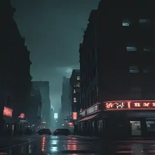 dark city aesthetic