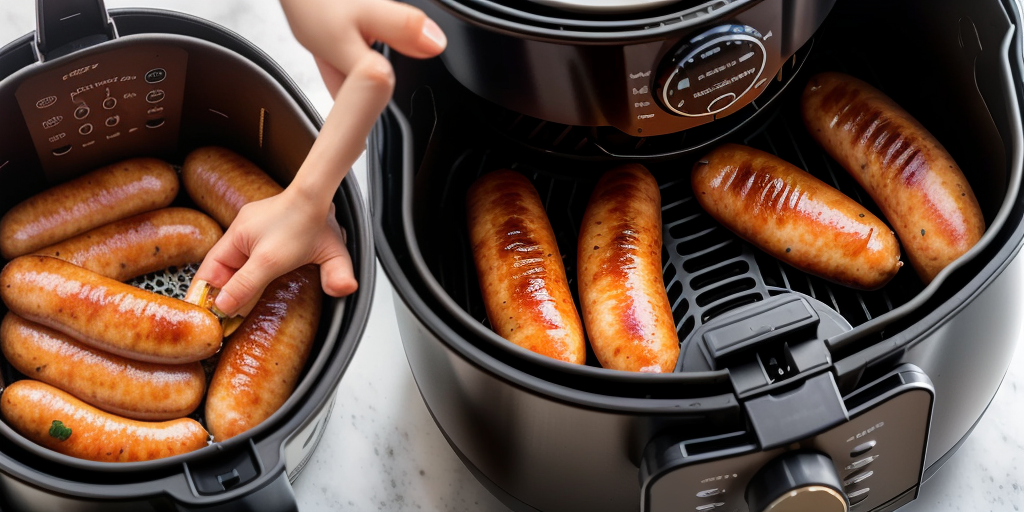 cooking chicken sausage in air fryer