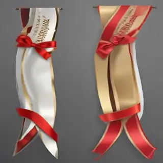 ribbon banners