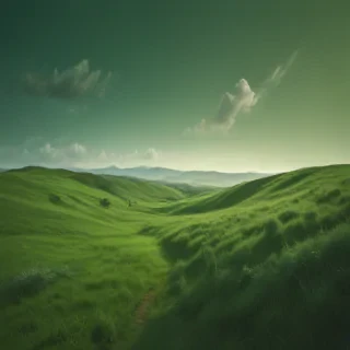 plain green bg