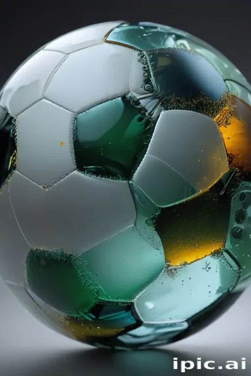 transparent soccer ball