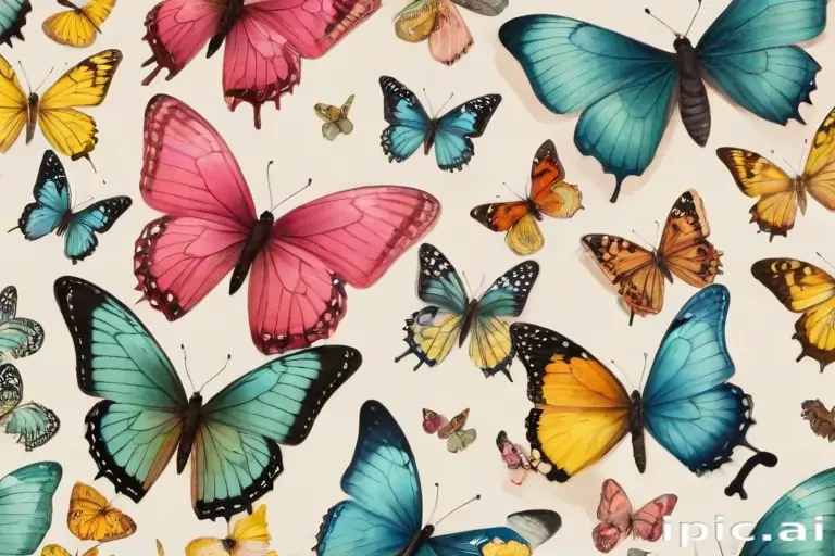 butterflies png