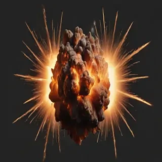 explosion transparent png
