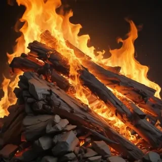 background for fire
