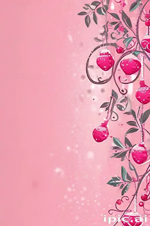 cute pink christmas wallpaper
