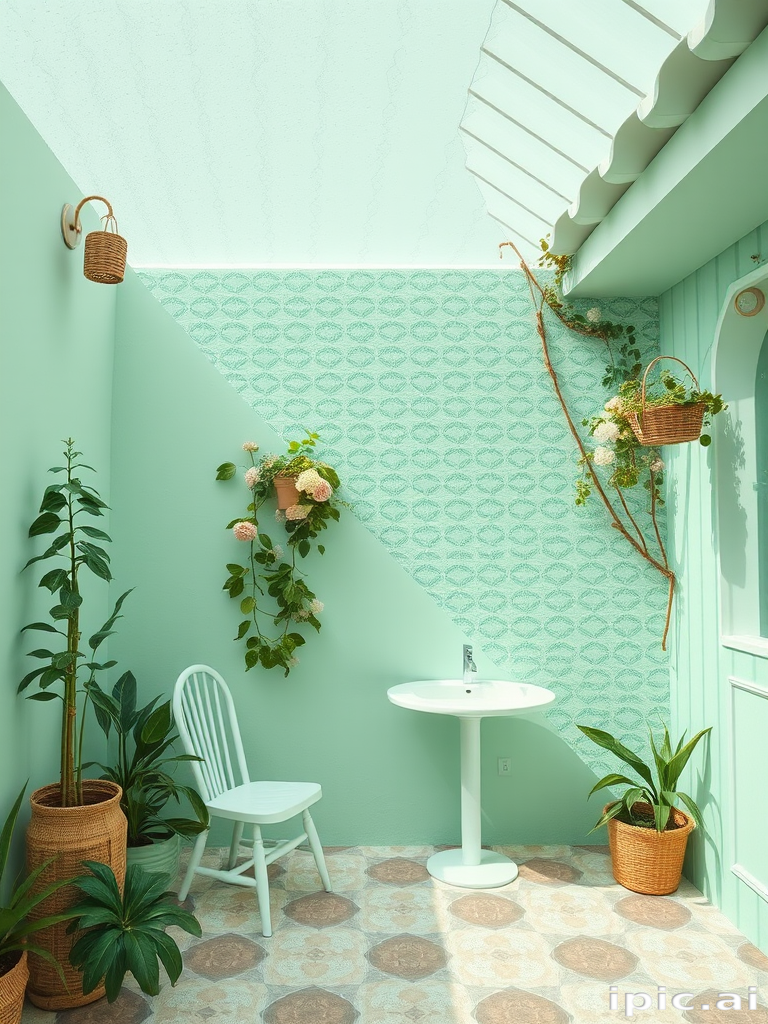 mint green aesthetic