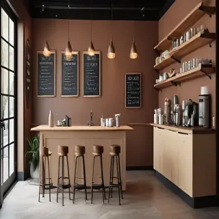 coffee shop mockup
