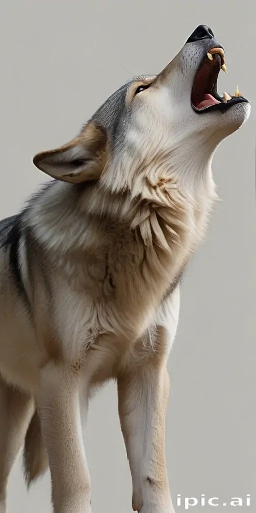 wolf howl png