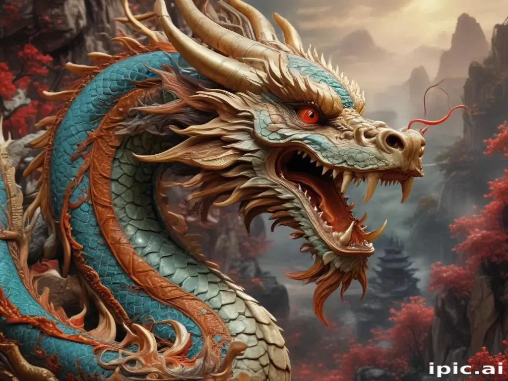 chinese dragon background