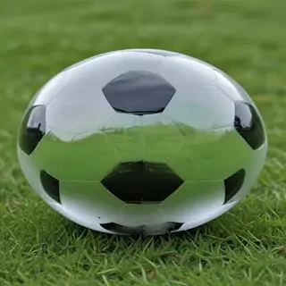 transparent soccer ball