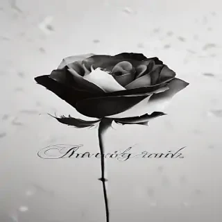 thank you in black and white