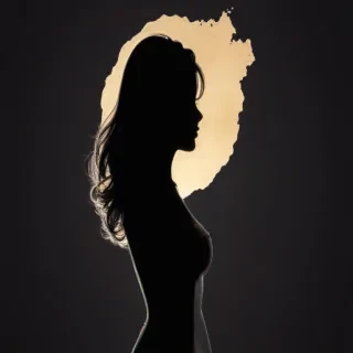 woman silhouette png