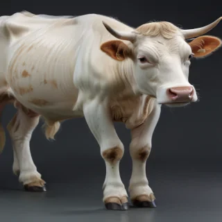 transparent cow