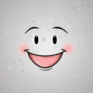 happy face transparent