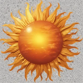 sun clipart transparent