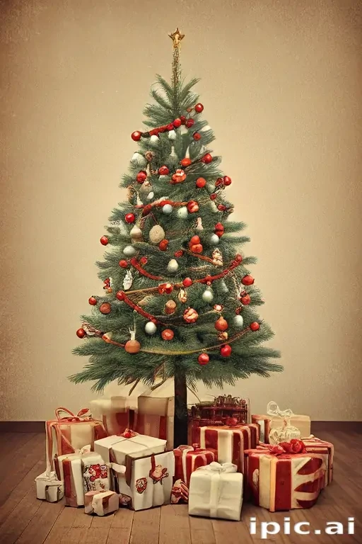 merry christmas vintage