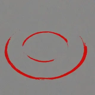 red circle
