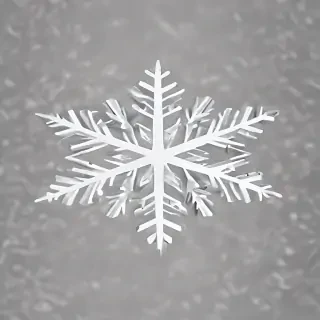 snowflake clipart with transparent background