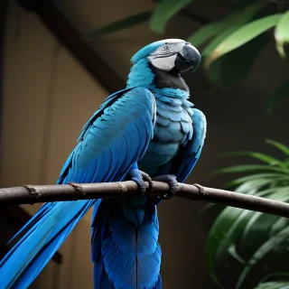 blue macaw