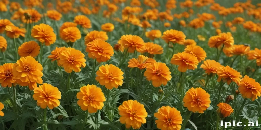 marigolds transparent