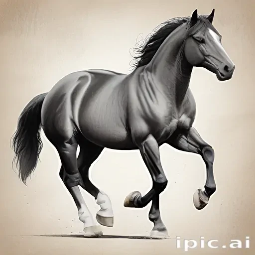 horse images drawing