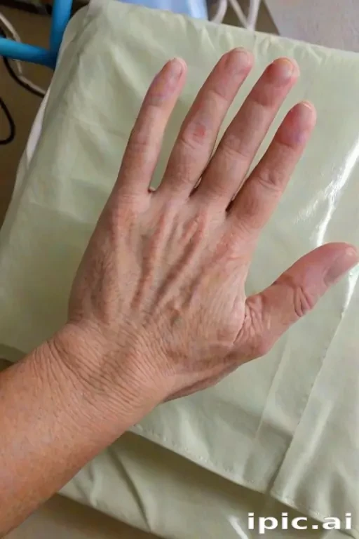 hospital patient hand pic